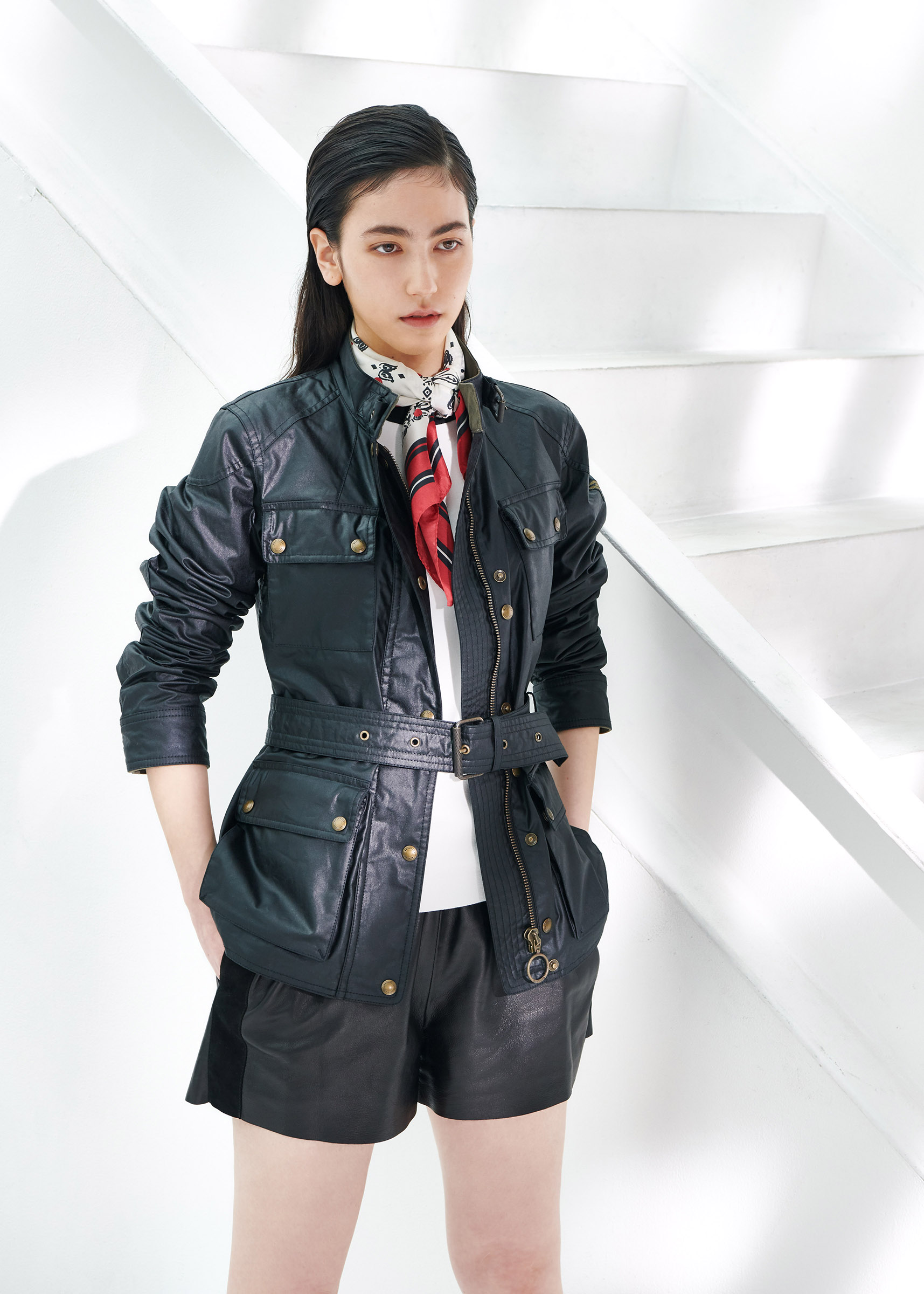 ＊Hair & Make up : Masayoshi Okudaira / Model : SHIKI / Special thanks to : Riko Obayash , Miyuka Abe & Naomi Tomisawa(marie claire japan)