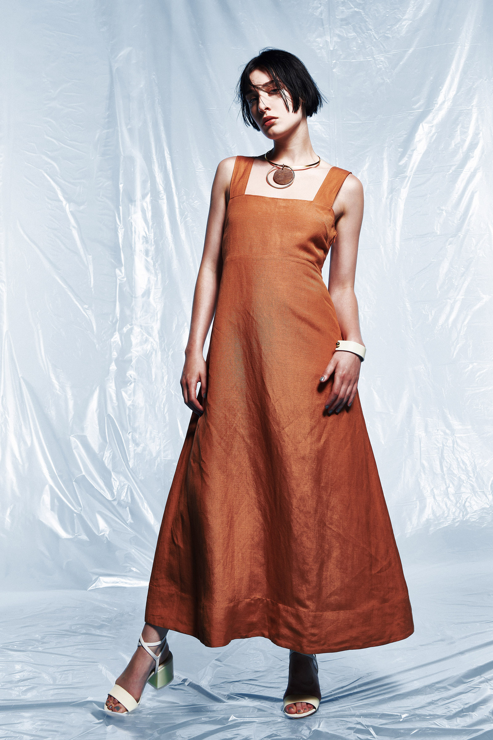 ＊ Stylist : Yuki Yasuda / Hair : TAKESHI(sept) / Make up : Dakuzaku T.Naomi(tron) /  Model : Eline , Lucas / Direction : Haruyuki Tanimoto